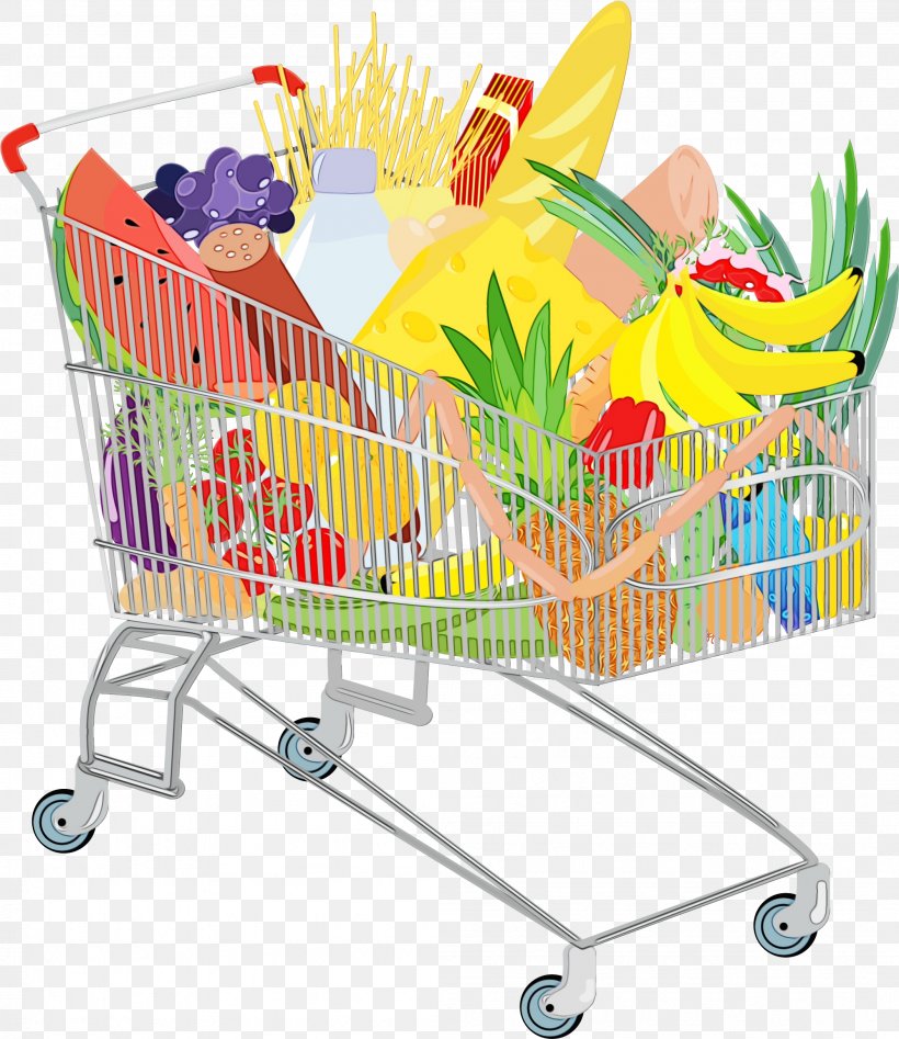 Shopping Cart, PNG, 2104x2430px, Watercolor, Cart, Paint, Shopping, Shopping Cart Download Free