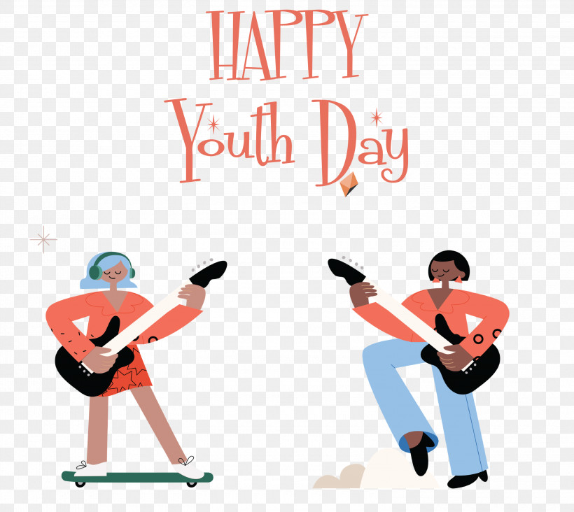 Youth Day, PNG, 3000x2680px, Youth Day, Ball, Cartoon, Drawing, Physical Fitness Download Free