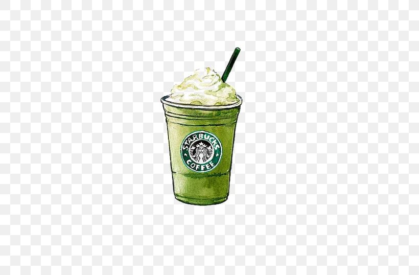 Frappxe9 Coffee Milkshake Tea Starbucks, PNG, 564x538px, Coffee, Drawing, Drink, Flavor, Frappuccino Download Free