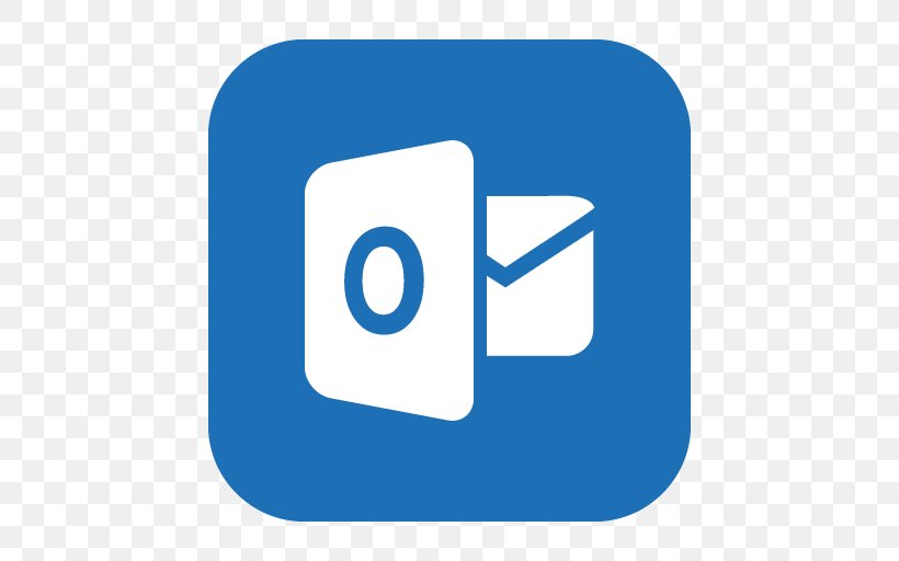 Microsoft Outlook Outlook.com Hotmail Email, PNG, 512x512px, Microsoft Outlook, Android, Area, Blue, Brand Download Free