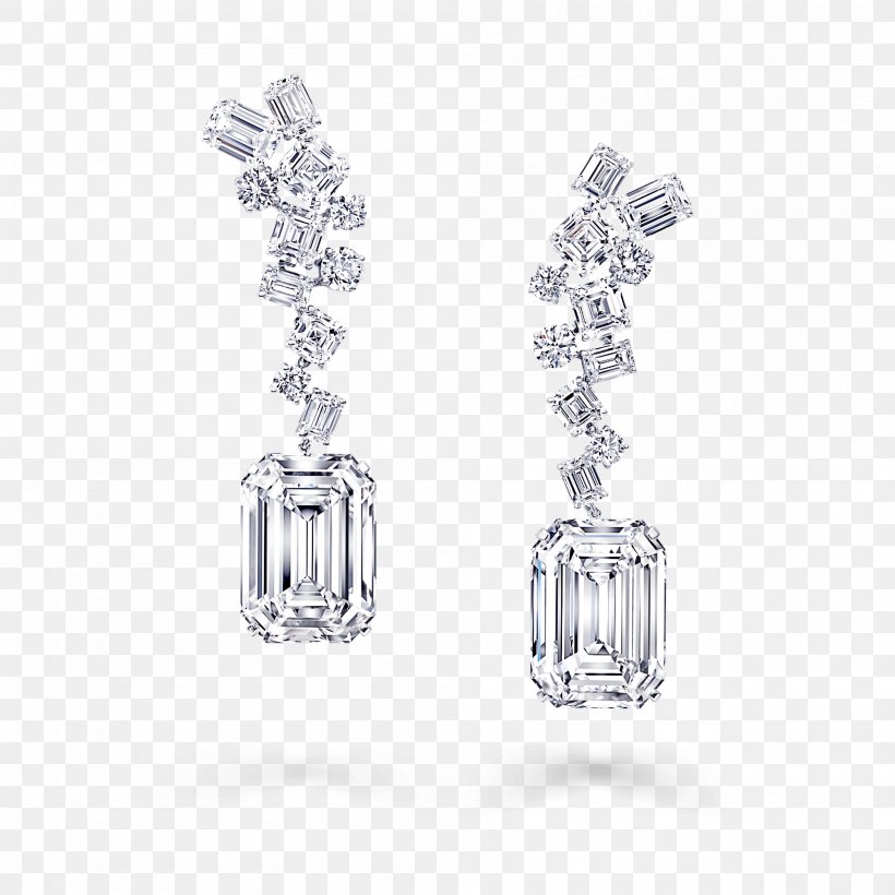 Earring Graff Diamonds Diamond Cut Jewellery, PNG, 2000x2000px, Earring, Blue Nile, Body Jewelry, Bracelet, Carat Download Free