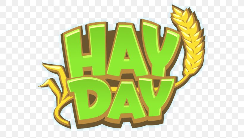 Hay Day Logo Video Games Symbol Android, PNG, 600x464px, Hay Day, Android, Brand, Green, Logo Download Free