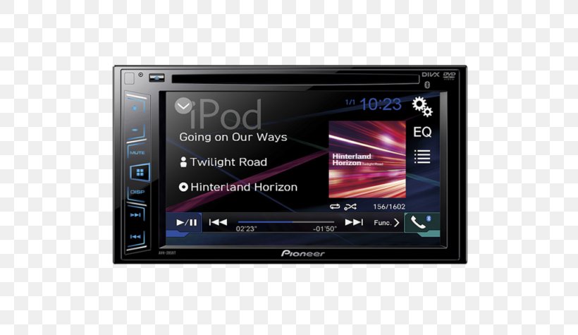 Vehicle Audio ISO 7736 Pioneer Corporation Radio Receiver Pioneer AVH-280BT, PNG, 600x475px, Vehicle Audio, Automotive Head Unit, Display Device, Dvd, Dvd Player Download Free