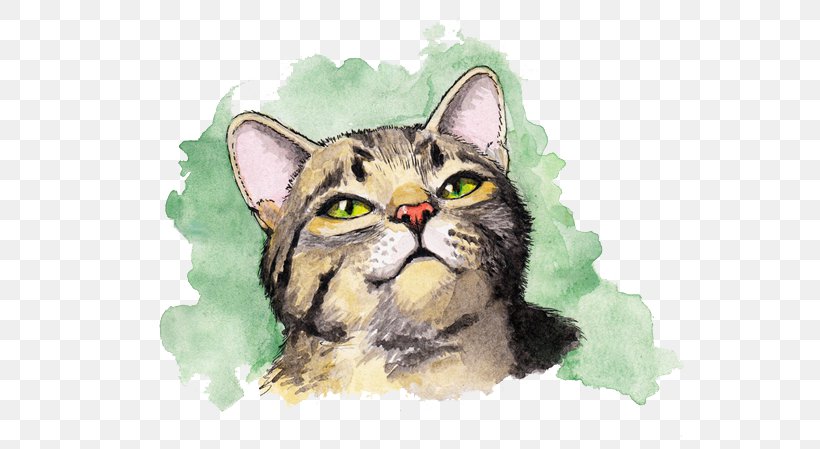 Watercolor Painting Fudepen Marker Pen Drawing, PNG, 600x449px, Watercolor Painting, Art, Carnivoran, Cat, Cat Like Mammal Download Free