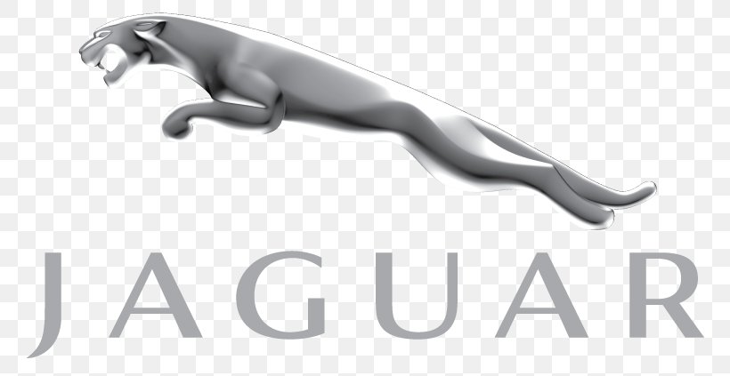Jaguar Cars Jaguar Land Rover, PNG, 813x423px, Jaguar Cars, Auto Part, Automotive Industry, Black And White, Car Download Free