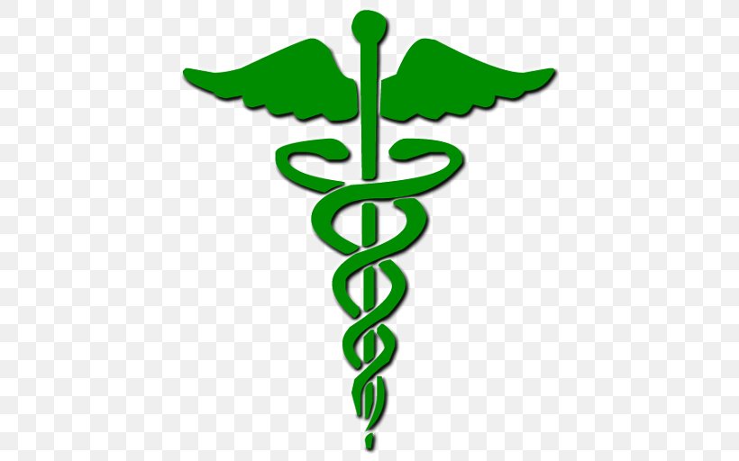 Medicine Staff Of Hermes Symbol Physician Clip Art, PNG, 512x512px, Medicine, Alternative Health Services, Caduceus As A Symbol Of Medicine, Flowering Plant, Green Download Free