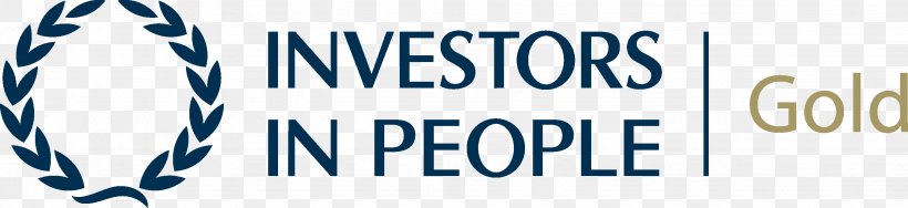 Investors In People Organization Accreditation Management Gold Standard, PNG, 2861x657px, Investors In People, Accreditation, Award, Blue, Brand Download Free