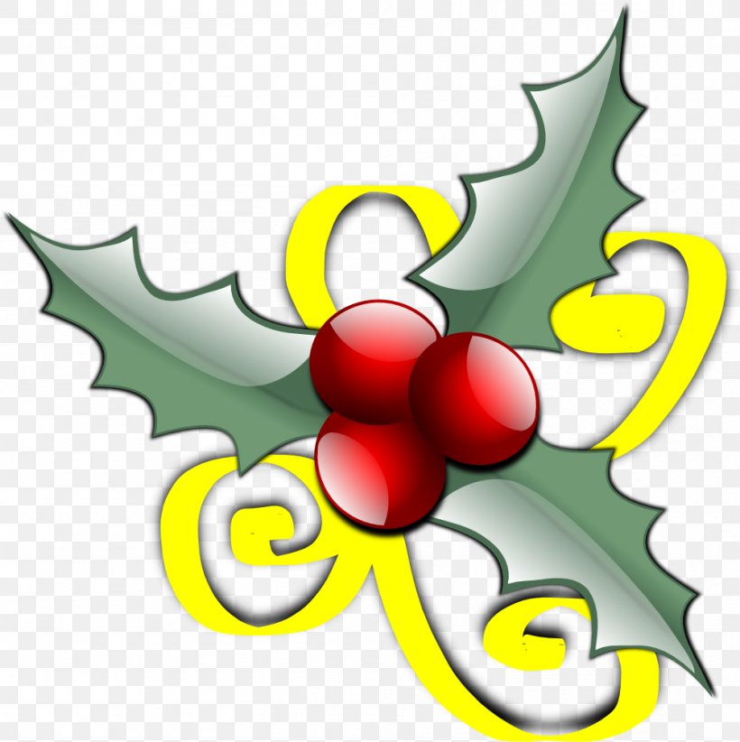 Santa Claus Christmas Holiday Gift Clip Art, PNG, 999x1002px, Santa Claus, Aquifoliaceae, Aquifoliales, Artwork, Christmas Download Free