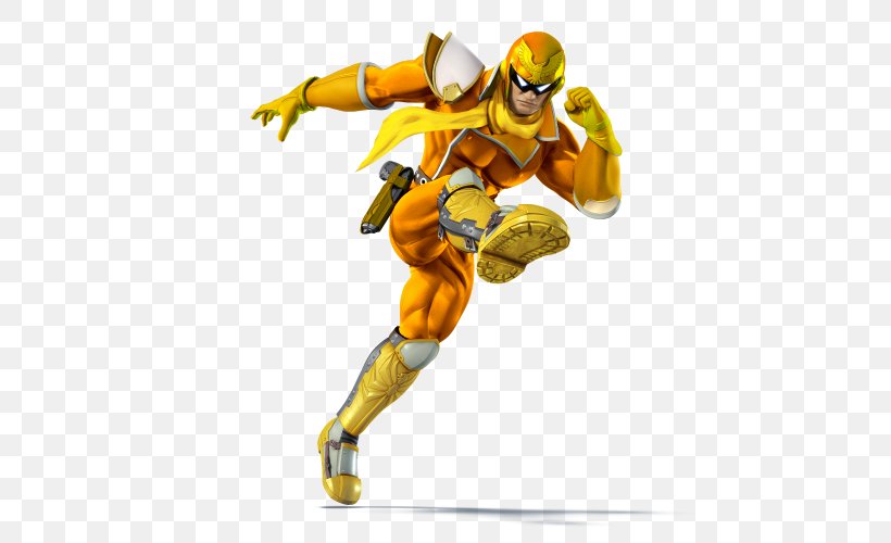 Super Smash Bros. For Nintendo 3DS And Wii U Super Smash Bros. Melee Super Smash Bros. Brawl Captain Falcon, PNG, 500x500px, Super Smash Bros, Action Figure, Captain Falcon, Fictional Character, Figurine Download Free