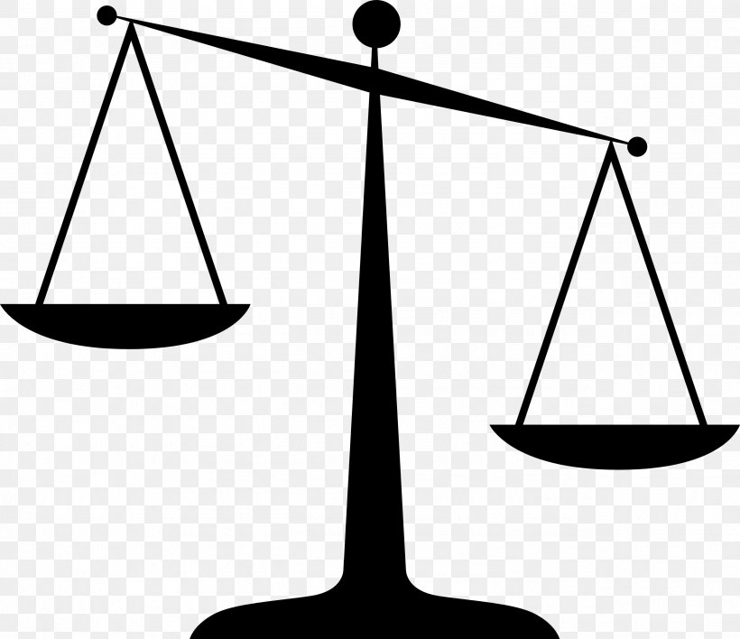 Measuring Scales Justice Clip Art, PNG, 2555x2207px, Measuring Scales, Art, Balans, Black And White, Justice Download Free