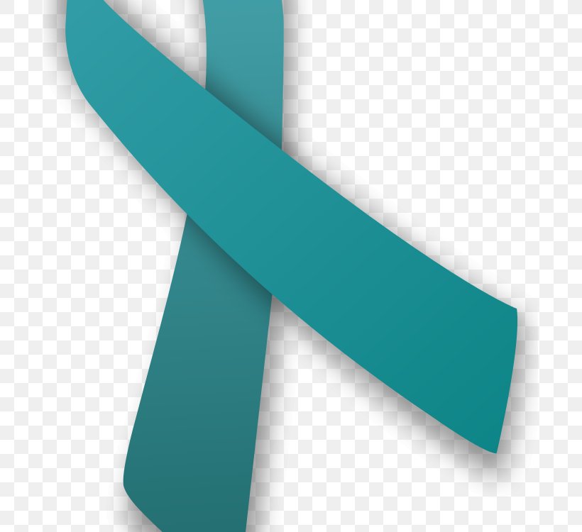 Ovarian Cancer Ovary Gynaecology Awareness Ribbon, PNG, 697x750px, Ovarian Cancer, Aqua, Awareness, Awareness Ribbon, Azure Download Free
