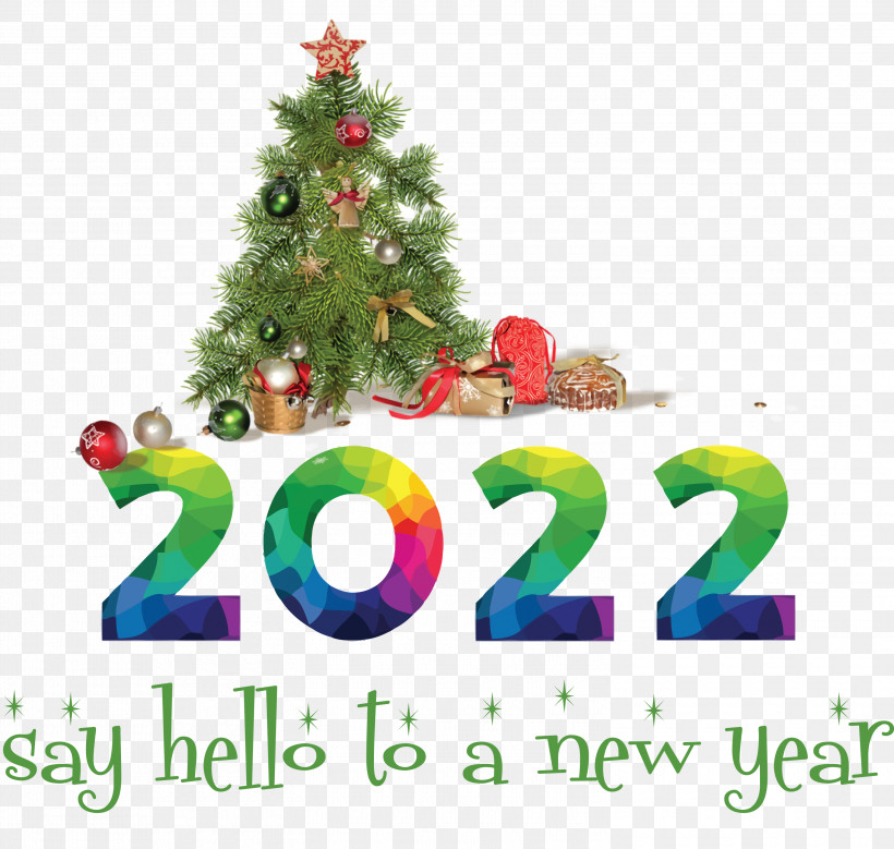 2022 Happy New Year 2022 New Year 2022, PNG, 3000x2853px, Christmas Tree, Bauble, Christmas Day, Christmas Ornament M, Conifers Download Free
