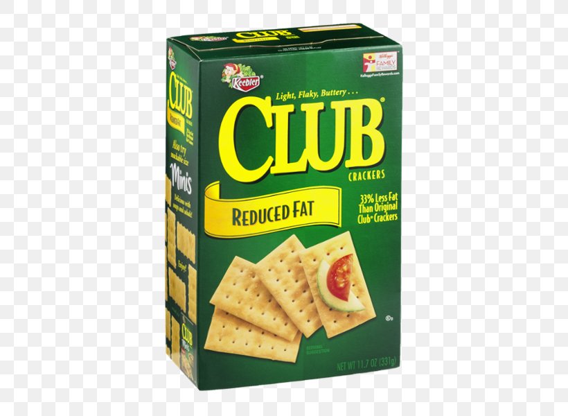 Keebler Club Reduced Fat Crackers Keebler Club Minis Original Crackers Keebler Club Original Crackers Club Crackers, PNG, 600x600px, Club Crackers, Baked Goods, Butter, Cheezit, Cookies And Crackers Download Free