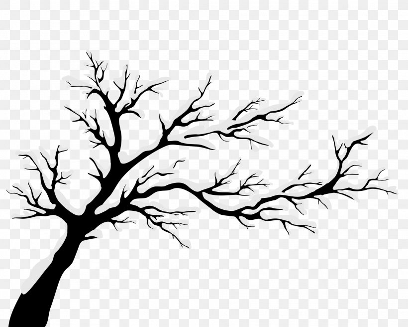 Tree Silhouette Autumn, PNG, 1924x1540px, Tree, Artwork, Autumn, Black And White, Branch Download Free