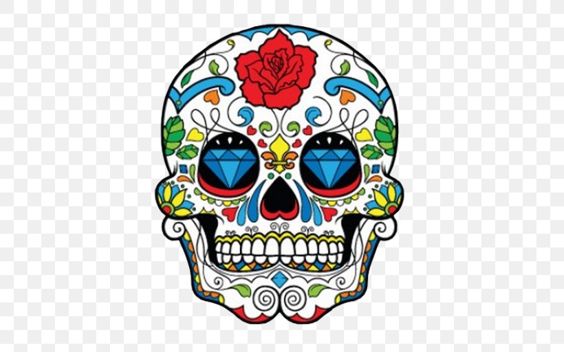 Calavera Day Of The Dead Skull Mexican Cuisine Curtain, PNG, 512x512px, Calavera, Bathroom, Bone, Calaca, Curtain Download Free