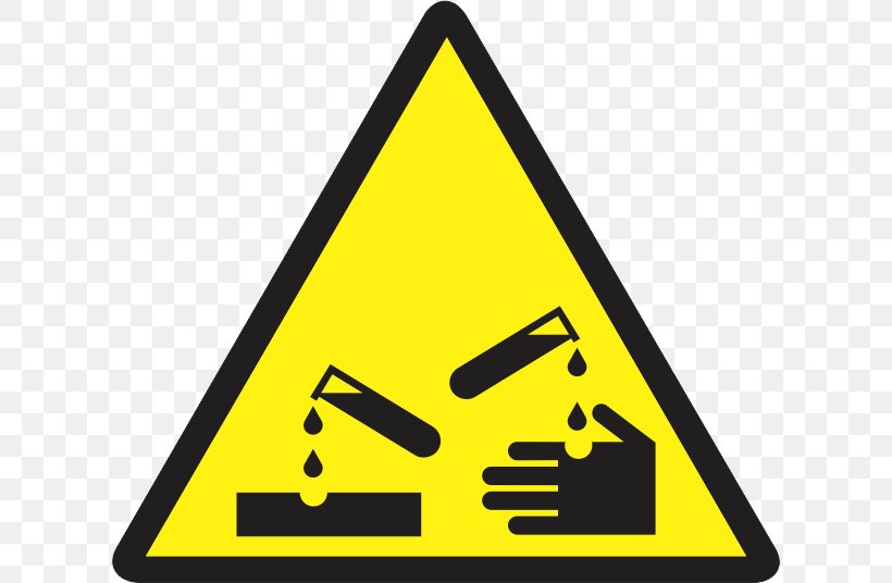 Corrosive Substance Hazard Symbol Sign Chemical Substance, PNG, 614x536px, Corrosive Substance, Area, Brand, Chemical Substance, Corrosion Download Free