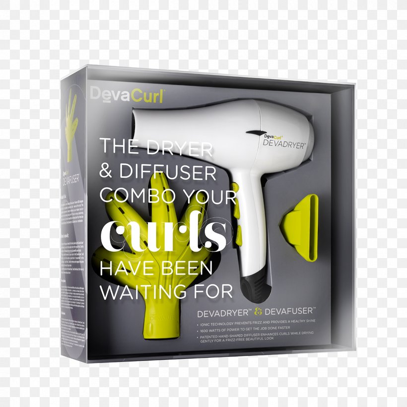 DevaCurl DevaDryer And DevaFuser Hair Dryers Hair Care DevaCurl SuperCream Coconut Curl Styler, PNG, 1200x1200px, Hair Dryers, Beauty Parlour, Brand, Devacurl, Frizz Download Free