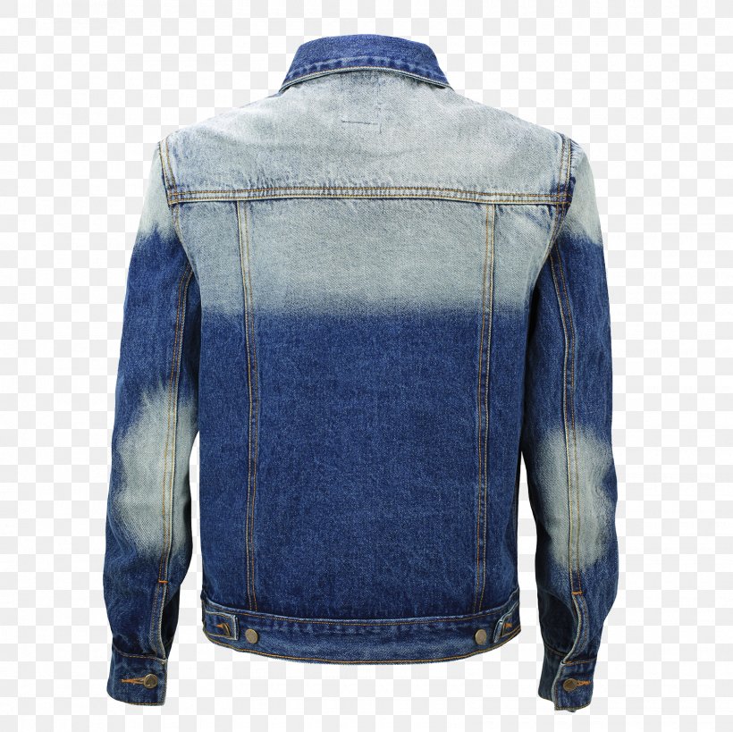 Leather Jacket Cobalt Blue Denim, PNG, 1600x1600px, Leather Jacket, Blue, Button, Cobalt, Cobalt Blue Download Free