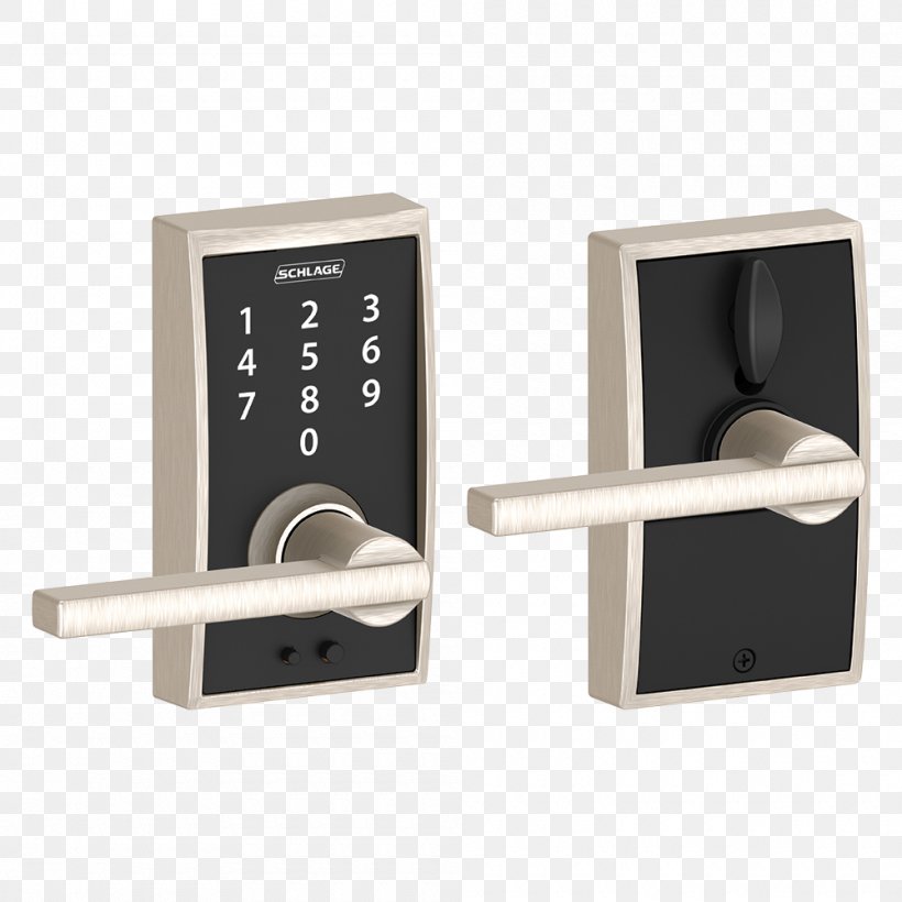 Schlage Lockset Keypad Door Handle, PNG, 1000x1000px, Schlage, Combination Lock, Dead Bolt, Diy Store, Door Download Free