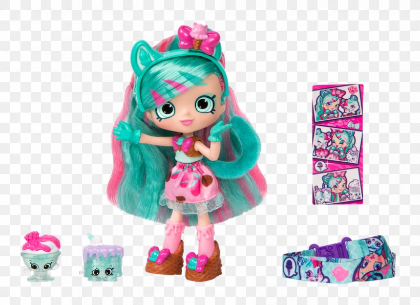 Shopkins Shoppies Peppa Mint Amazon.com Doll Toy, PNG, 850x618px, Shopkins Shoppies Peppa Mint, Amazoncom, Barbie, Child, Doll Download Free