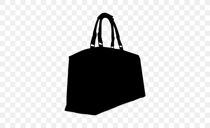 Tote Bag Shoulder Bag M Hand Luggage Baggage, PNG, 500x500px, Tote Bag, Bag, Baggage, Black, Blackandwhite Download Free