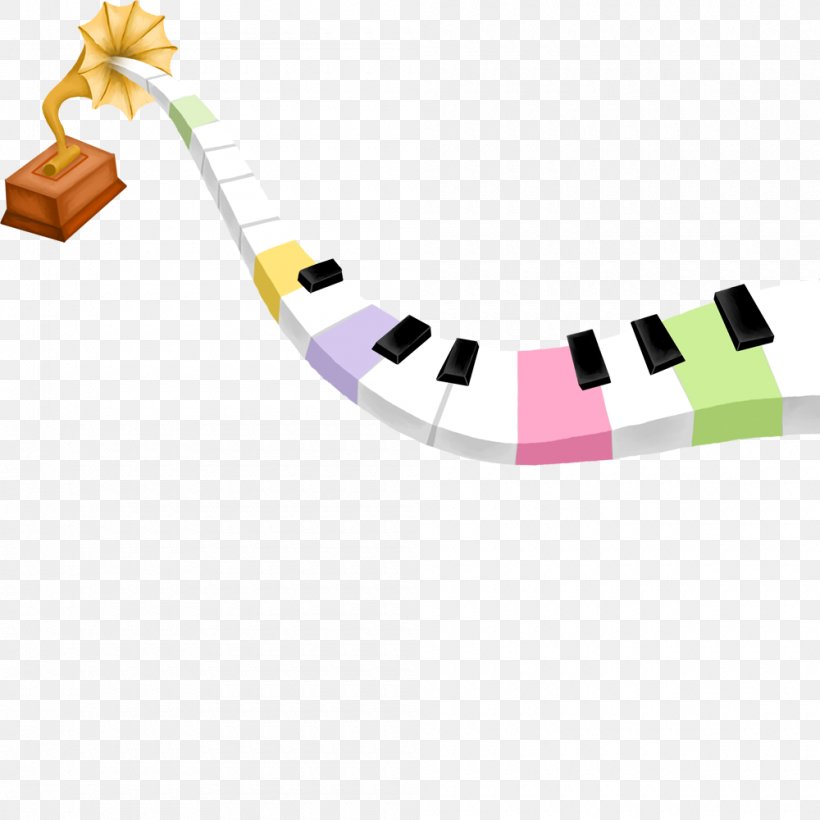 Cartoon Piano Keyboard Illustration, PNG, 1000x1000px, Watercolor, Cartoon, Flower, Frame, Heart Download Free