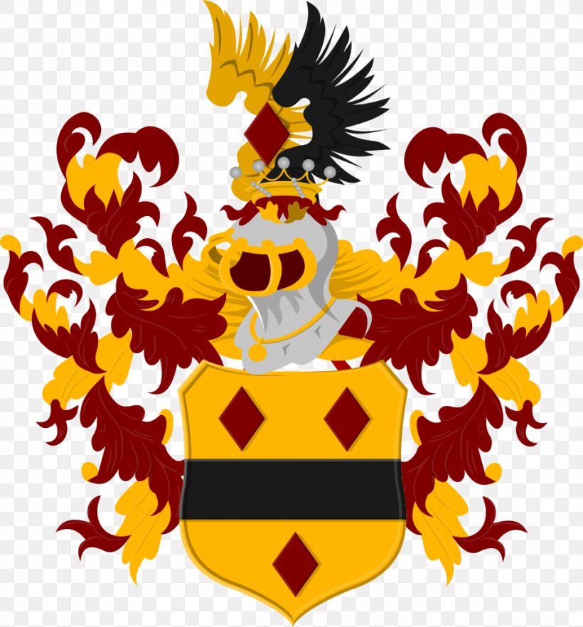 Nobility De Negri Brunssum Coat Of Arms Borne, PNG, 952x1024px, Nobility, Artwork, Borne, Coat Of Arms, Family Download Free