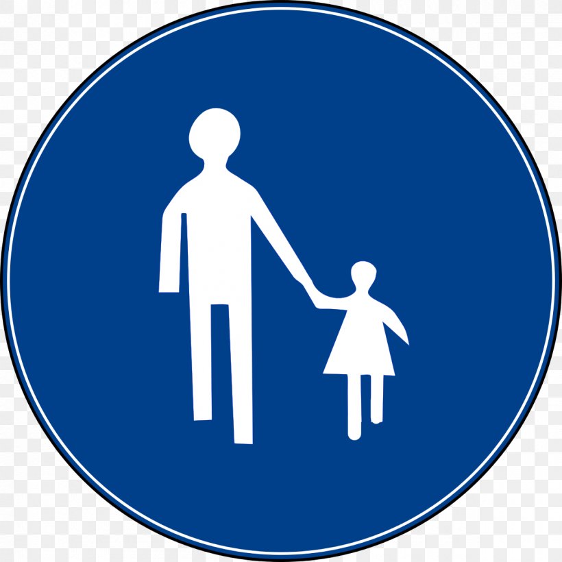 Vector Graphics Traffic Sign Stock Illustration Pedestrian, PNG, 1200x1200px, Traffic Sign, Area, Blue, Human Behavior, Logo Download Free