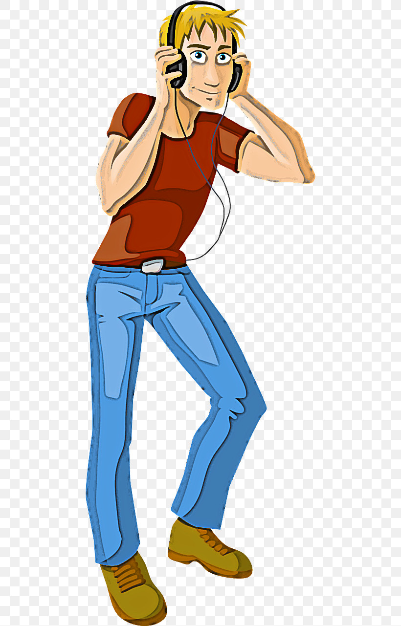 Cartoon Standing Muscle Style Jeans, PNG, 475x1281px, Cartoon, Jeans, Muscle, Standing, Style Download Free