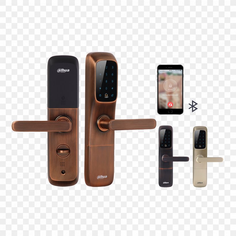 Dahua Technology Electronics Electronic Lock Smart Lock Closed-circuit Television, PNG, 2000x2000px, Dahua Technology, Access Control, Closedcircuit Television, Digital Video Recorders, Electronic Lock Download Free