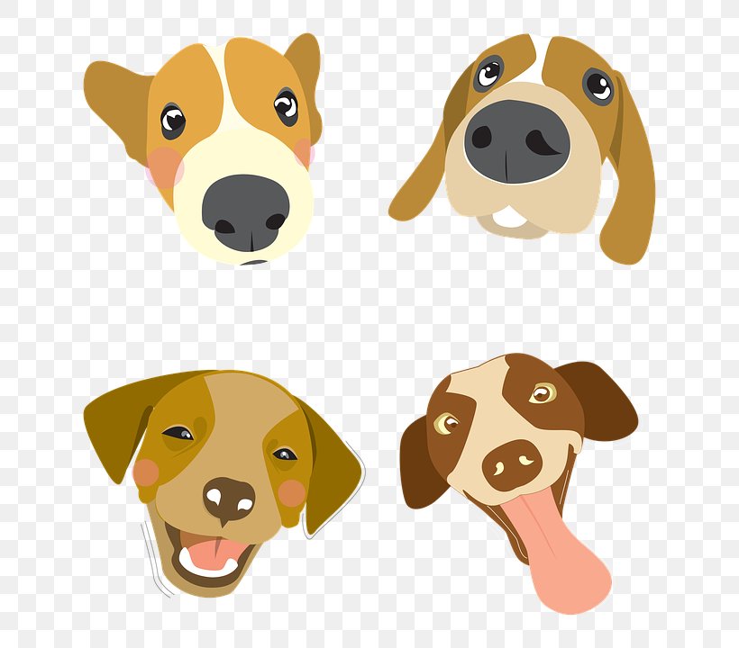Dog Puppy Illustration Image, PNG, 720x720px, Dog, American Foxhound, Animal Figure, Beagle, Canidae Download Free