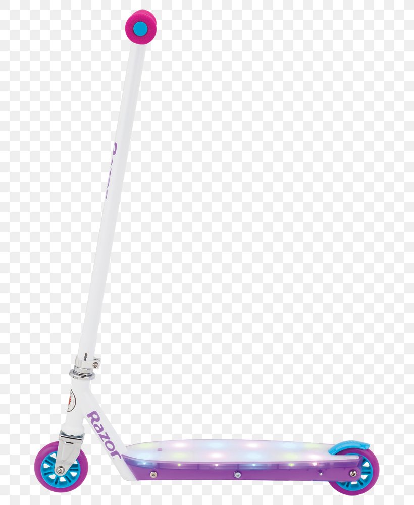 Razor Kick Scooter Razor USA LLC Razor Party Pop Scooter, PNG, 711x1000px, Kick Scooter, Bicycle, Child, Color, Purple Download Free