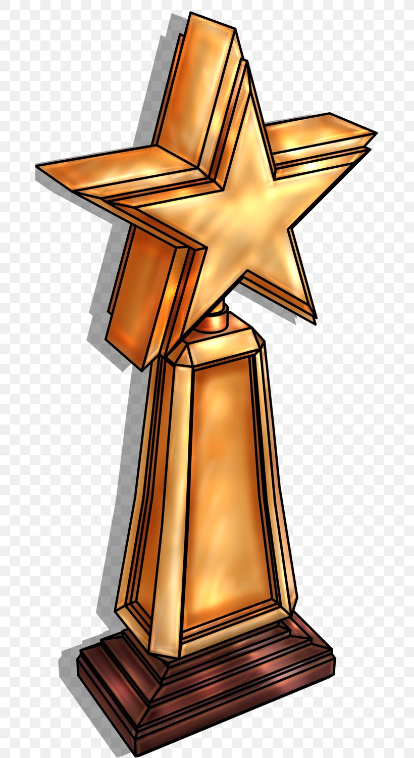 Trophy Star, PNG, 679x1500px, Trophy, Cross, Star, Symbol Download Free
