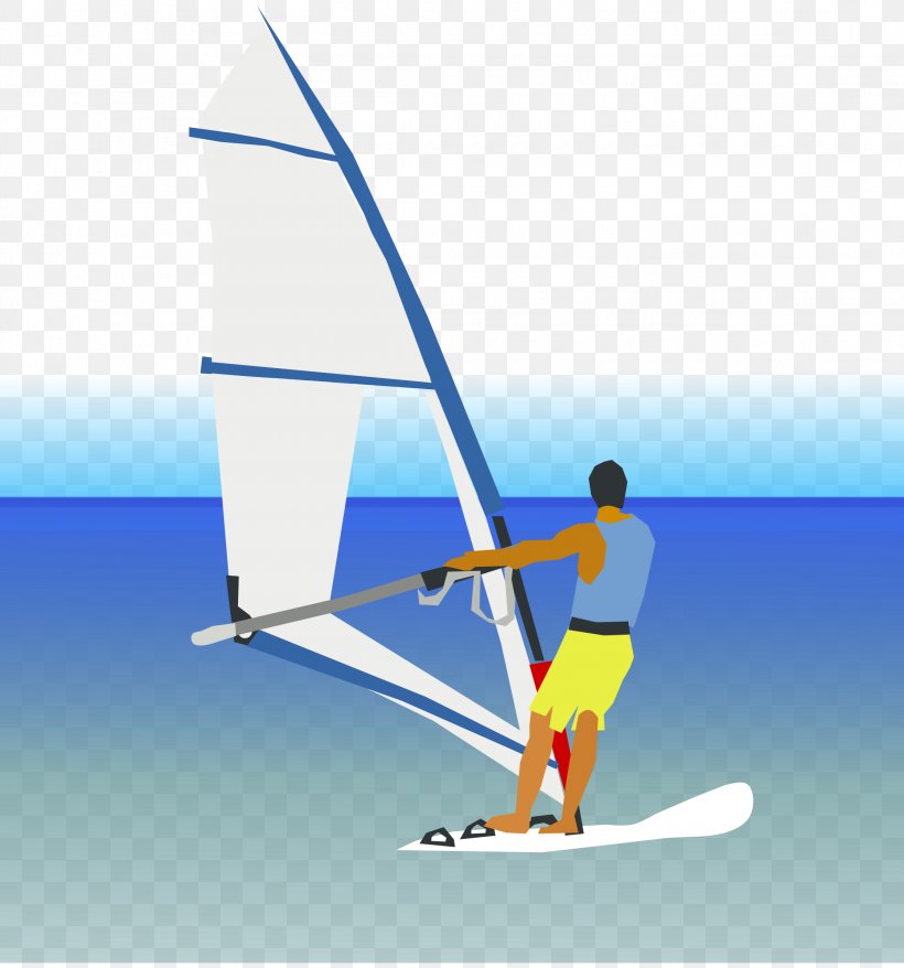 Windsurfing Clip Art, PNG, 2240x2400px, Windsurfing, Boat, Boating, Free Content, Mast Download Free