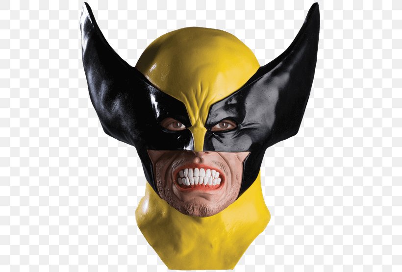 Wolverine Latex Mask Costume Party, PNG, 555x555px, Wolverine, Adult, Clothing Accessories, Cosplay, Costume Download Free