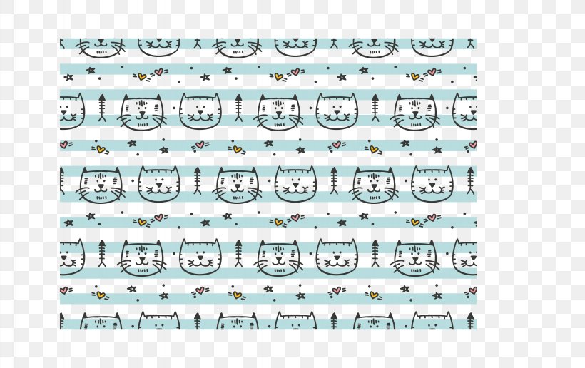 Cat Cartoon, PNG, 4094x2580px, Cat, Animation, Area, Blue, Cartoon Download Free