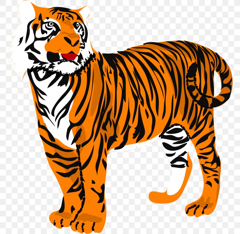 Tiger Free Content Clip Art, PNG, 771x800px, Tiger, Animal Figure, Art, Big Cats, Black And White Download Free
