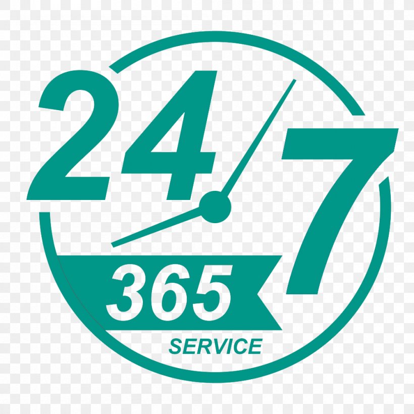 24/7 Service, PNG, 1000x1000px, 247 Service, Area, Brand, Customer Service, Flat Design Download Free