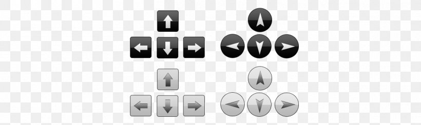 Computer Keyboard Button Arrow, PNG, 1306x390px, Computer Keyboard, Black And White, Brand, Button, Cartoon Download Free