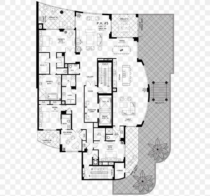 Floor Plan Product Design Square Pattern, PNG, 1500x1400px, Floor Plan, Area, Black And White, Drawing, Floor Download Free