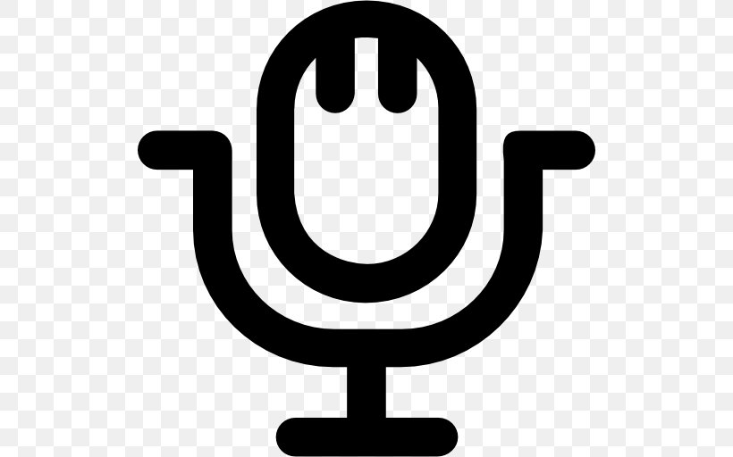 Microphone Clip Art, PNG, 512x512px, Microphone, Black And White, Radio, Smile, Sound Download Free