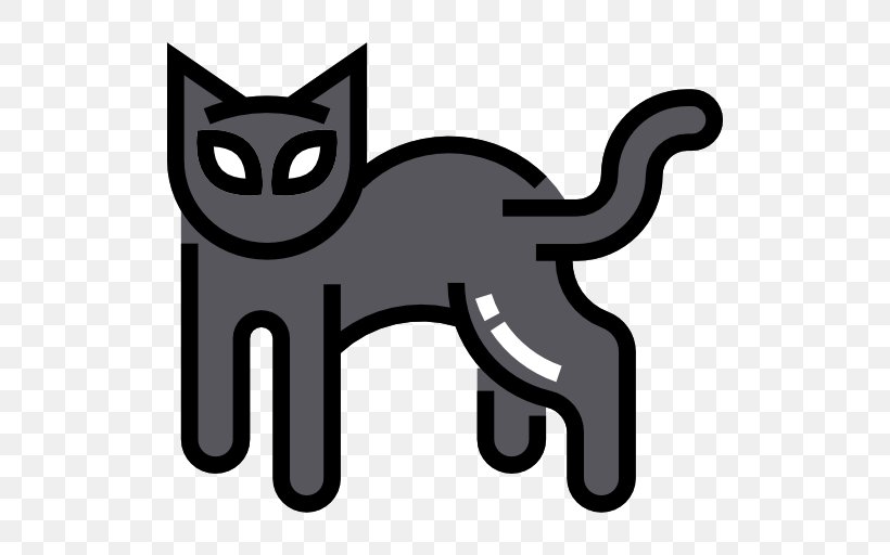 Whiskers Kitten Clip Art, PNG, 512x512px, Whiskers, Animal, Black, Black And White, Black Cat Download Free