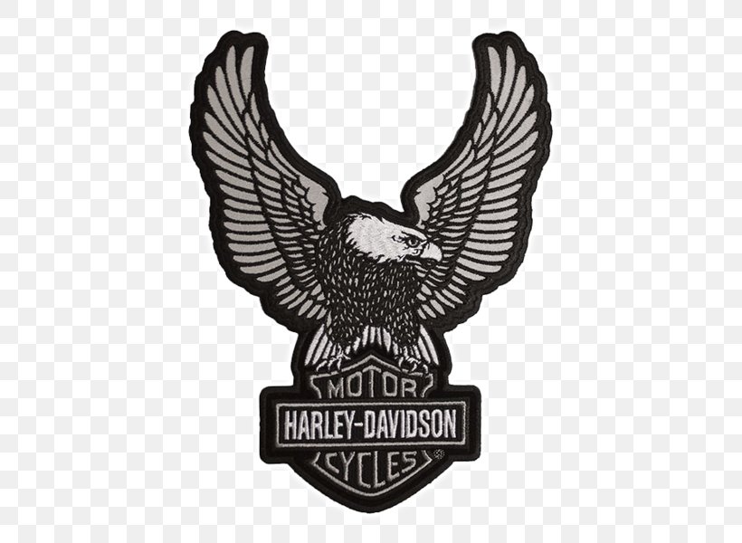 Harley-Davidson Bar & Shield Patch Harley-Davidson Large Upwing Eagle Patch EMB328394 Motorcycle Embroidered Patch, PNG, 600x600px, Harleydavidson, Accipitridae, Accipitriformes, Andean Condor, Badge Download Free