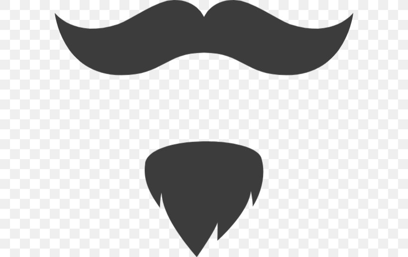 Beard Moustache Clip Art Design Vector Graphics, PNG, 600x517px, Beard, Afro, Blackandwhite, Facial Hair, Fotor Download Free