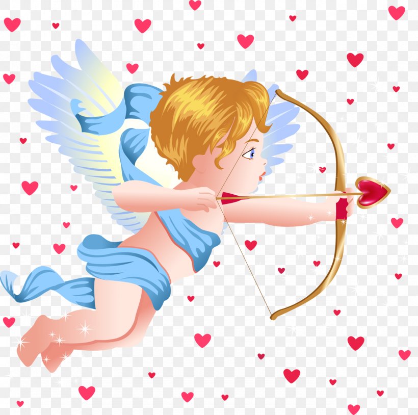 Cupid Angel Kamadeva Clip Art, PNG, 1280x1271px, Watercolor, Cartoon, Flower, Frame, Heart Download Free
