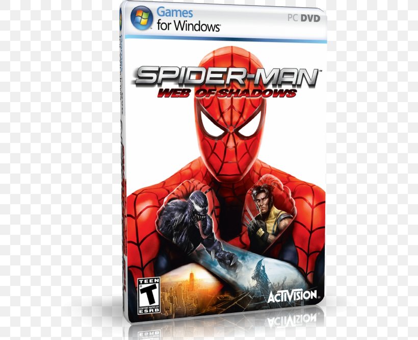 Spider-Man: Web Of Shadows Xbox 360 The Amazing Spider-Man Wii, PNG, 572x666px, Spiderman Web Of Shadows, Action Figure, Amazing Spiderman, Fictional Character, Friendly Neighborhood Spiderman Download Free