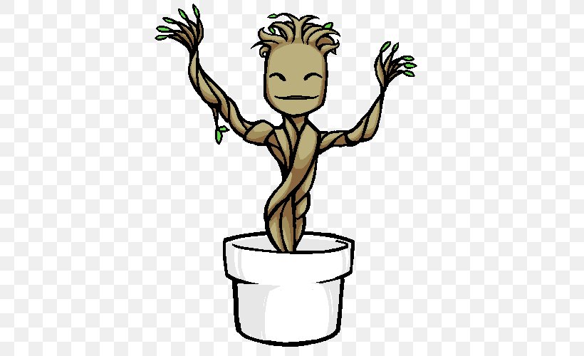 Baby Groot Clip Art, PNG, 500x500px, Groot, Animated Film, Artwork, Baby Groot, Decal Download Free