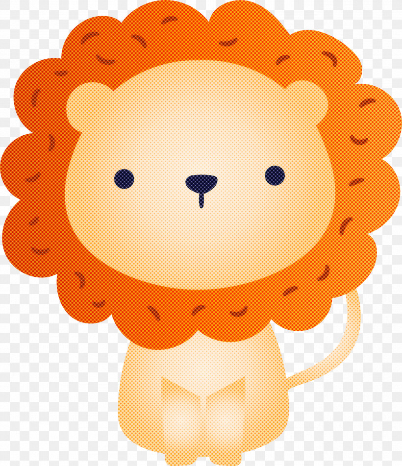 Cartoon Lion Smile, PNG, 2585x2999px, Cartoon, Lion, Smile Download Free