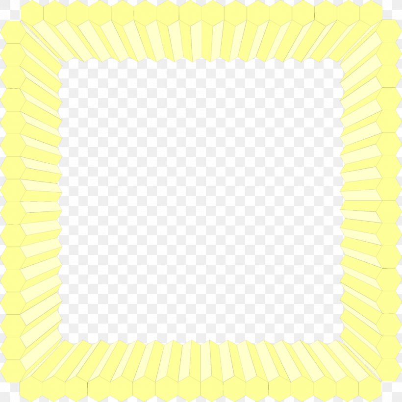 Line Font, PNG, 958x958px, Yellow, Area, Black, Picture Frame, Rectangle Download Free