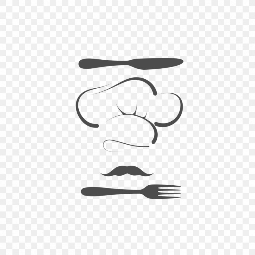 Logo Restaurant Clip Art, PNG, 999x999px, Logo, Black, Black And White, Computer, Eating Download Free